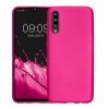 Husa Kwmobile pentru Samsung Galaxy A50, Roz, Silicon, KWM000009TA011C