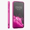 Husa Kwmobile pentru Samsung Galaxy A40, Roz, Silicon, KWM000009ZW014C