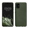 Husa Kwmobile pentru Samsung Galaxy A51, Verde inchis, Silicon, KWM000010ZE017C