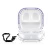 Husa Casti Kwmobile pentru Samsung Galaxy Buds 2 Pro/Buds 2/Buds Live, Transparent/Mov, Silicon, KWM000017SL002C