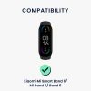 Curea Kwmobile pentru Xiaomi Mi Smart Band 6/Mi Band 6, Negru, Silicon, KWM0000250Y001C