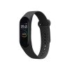 Curea Kwmobile pentru Xiaomi Mi Band 4/Mi Band 3, Negru, Silicon, KWM0000250Z001C