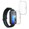 Set 2 Huse Kwmobile pentru Huawei Band 8, Transparent, Silicon, KWM0000251A001C