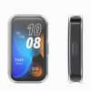 Set 2 Huse Kwmobile pentru Huawei Band 8, Transparent, Silicon, KWM0000251A001C