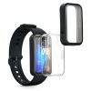 Set 2 Huse Kwmobile pentru Huawei Band 8, Negru/Transparent, Silicon, KWM0000251A002C