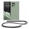 Husa Kwmobile pentru OPPO Find X5, Verde, Silicon, KWM000016WN005C