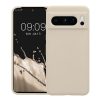 Husa Kwmobile pentru Google Pixel 8 Pro, Crem, Silicon, KWM0000208G019C