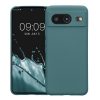 Husa Kwmobile pentru Google Pixel 8, Verde inchis, Silicon, KWM0000208L005C