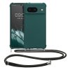 Husa Kwmobile pentru Google Pixel 8, Verde inchis, Silicon, KWM0000208T004C