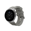 Curea Kwmobile pentru Huawei Watch Ultimate, Gri, Silicon, KWM0000251N002C