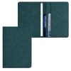 Husa Kwmobile pentru certificatul de inmatriculare, Verde, Textil, KWM0000137U003C