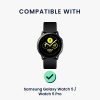 Docking stand Kwmobile pentru Samsung Galaxy Watch 5/Galaxy Watch 5 Pro/Galaxy Watch 4, Verde inchis, Silicon, KWM0000251V001C