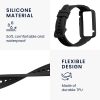 Curea Kwmobile pentru Xiaomi Mi Band 7 Pro, Negru, Silicon, KWM0000182J003C