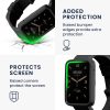 Curea Kwmobile pentru Xiaomi Mi Band 7 Pro, Negru, Silicon, KWM0000182J003C