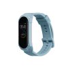 Curea Kwmobile pentru Xiaomi Mi Band 6/Mi Band 5/Mi Band 4, Albastru deschis, Silicon, KWM0000182K005C