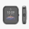 Set 2 Huse Kwmobile pentru Amazfit Bip 3/Bip 3 Pro, Transparent, Silicon, KWM0000194M003C