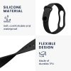 Curea Kwmobile pentru Xiaomi Mi Band 7, Negru, Silicon, KWM0000252C001C