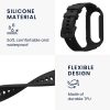 Curea Kwmobile pentru Xiaomi Mi Band 8, Negru, Silicon, KWM0000252E001C