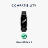 Curea Kwmobile pentru Xiaomi Mi Band 8, Negru, Silicon, KWM0000252E001C