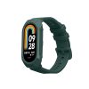 Curea Kwmobile pentru Xiaomi Mi Band 8, Verde inchis, Silicon, KWM0000252E002C