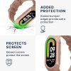 Curea Kwmobile pentru Xiaomi Mi Band 8, Roz deschis, Silicon, KWM0000252E003C