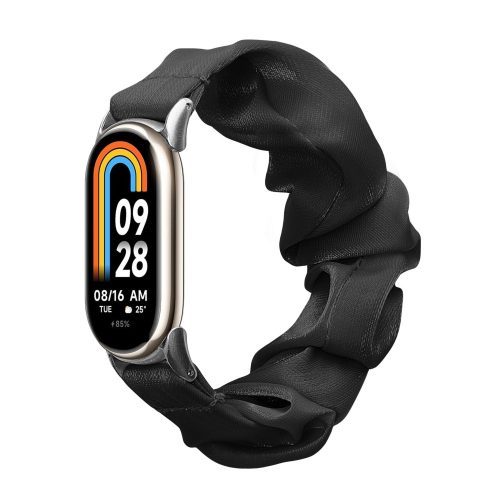 Curea Kwmobile pentru Xiaomi Mi Band 8, Negru, Bumbac, KWM0000252G001C