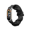 Curea Kwmobile pentru Xiaomi Mi Band 8, Negru, Bumbac, KWM0000252G001C