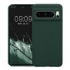 Husa Kwmobile pentru Google Pixel 8 Pro, Verde inchis, Silicon, KWM0000208G021C