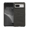 Husa Kwmobile pentru Google Pixel 8, Gri, Textil, KWM0000209J002C