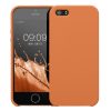 Husa Kwmobile pentru Apple iPhone 5/iPhone 5s/iPhone SE, Portocaliu, Silicon, KWM000008GO101C