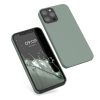 Husa Kwmobile pentru Apple iPhone 12/iPhone 12 Pro, Verde, Silicon, KWM000011JP100C