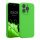 Husa Kwmobile pentru Apple iPhone 15 Pro, Verde, Silicon, KWM000022OM005C