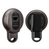 Husa Cheie Auto Kwmobile pentru Mini 3 Butoane - Smart Key, Gri/Negru, Silicon, KWM0000252U001C