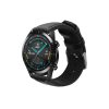 Curea Kwmobile pentru Huawei Watch GT 3/Watch GT 2/Watch GT, Negru, Piele naturala, KWM000013PG003C