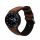 Curea Kwmobile pentru Samsung Galaxy Watch 4/Galaxy Watch 4 Classic/Galaxy Watch 3, Maro/Negru, Piele naturala, KWM0000253H001C