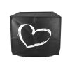 Husa de protectie Kwmobile pentru Philips Essential Airfryer XL, Negru/Alb, Plastic, KWM000023RE001C