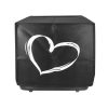 Husa de protectie Kwmobile pentru Russell Hobbs SatisFry, Negru/Alb, Plastic, KWM000023RM001C