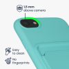 Husa Kwmobile pentru Apple iPhone 8/iPhone 7/iPhone SE 2, Verde deschis, Silicon, KWM0000134I014C