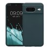 Husa Kwmobile pentru Google Pixel 8, Verde inchis, Silicon, KWM000020JF010C