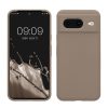 Husa Kwmobile pentru Google Pixel 8, Bej, Silicon, KWM0000208F023C