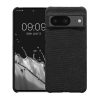 Husa Kwmobile pentru Google Pixel 8, Gri inchis, Textil, KWM000020JB001C