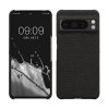 Husa Kwmobile pentru Google Pixel 8 Pro, Gri inchis, Textil, KWM000020JC001C