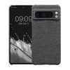 Husa Kwmobile pentru Google Pixel 8 Pro, Gri, Textil, KWM000020JC002C