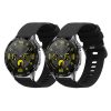 Set 2 Curele Kwmobile pentru Huawei Watch GT 4 (46mm), Negru, Silicon, KWM0000254A002C