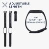 Set 2 Curele Kwmobile pentru Xiaomi Smart Band 8 Active, Negru/Albastru inchis, Silicon, KWM0000254C001C