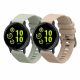 Set 2 Curele Kwmobile pentru Garmin vivoactive 5/Active 5, Verde/Crem, Silicon, KWM0000254E003C