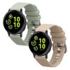 Set 2 Curele Kwmobile pentru Garmin vivoactive 5/Active 5, Verde/Crem, Silicon, KWM0000254E003C