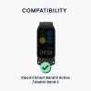 Curea Kwmobile pentru Xiaomi Smart Band 8 Active/Redmi Band 2, Argintiu, Otel, KWM0000254J001C