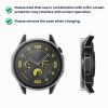 Set 2 Huse Kwmobile cu sticla securizata pentru Huawei Watch GT 4 (46mm), Transparent, Plastic, KWM0000254O001C