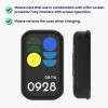 Set 2 Huse complete Kwmobile pentru Xiaomi Smart Band 8 Active/Redmi Band 2, Transparent/Negru, Plastic, KWM0000254Q002C